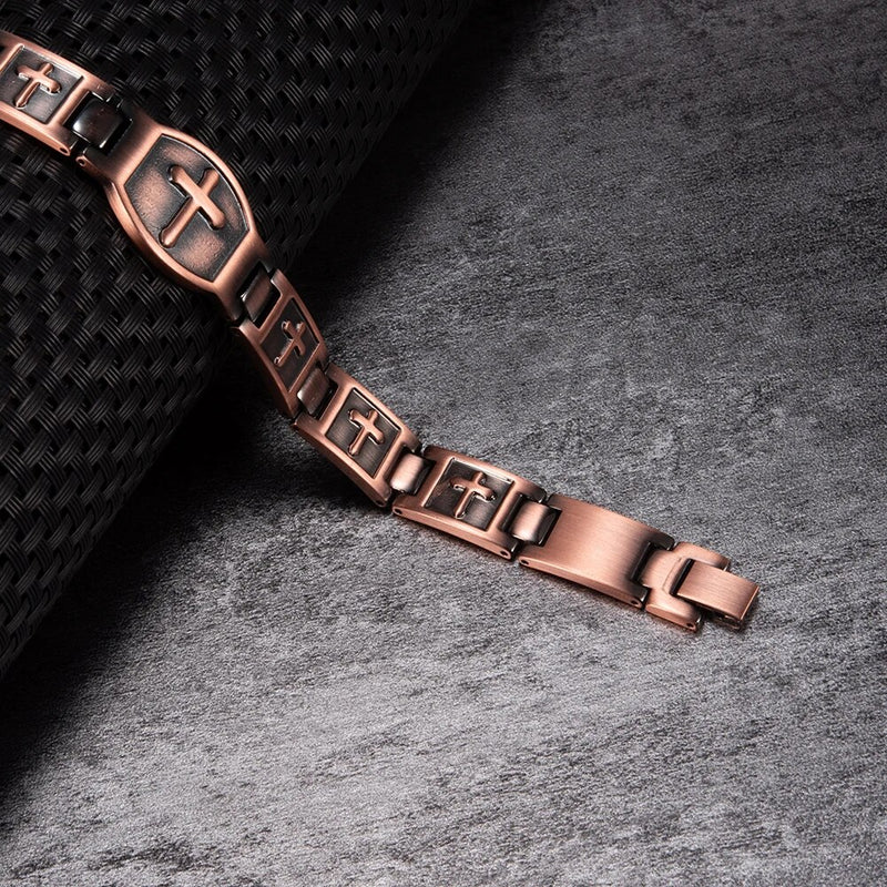 Pulseira Magnética Cruz de Jesus