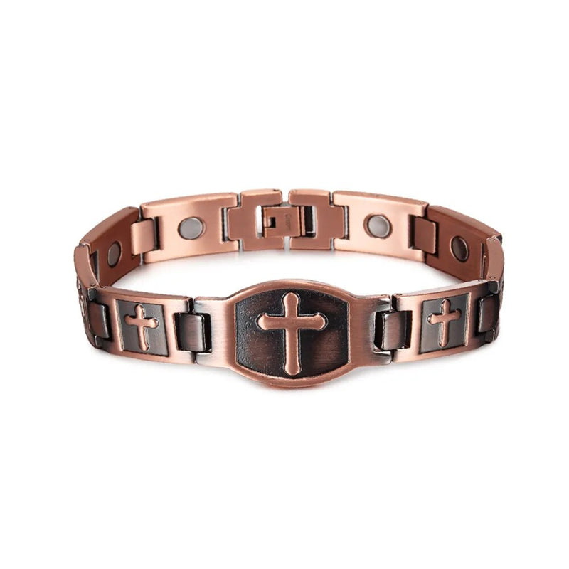 Pulseira Magnética Cruz de Jesus