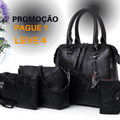 Kit de Bolsas Vera Versátil - Leve 4 de uma só vez
