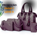 Kit de Bolsas Vera Versátil - Leve 4 de uma só vez