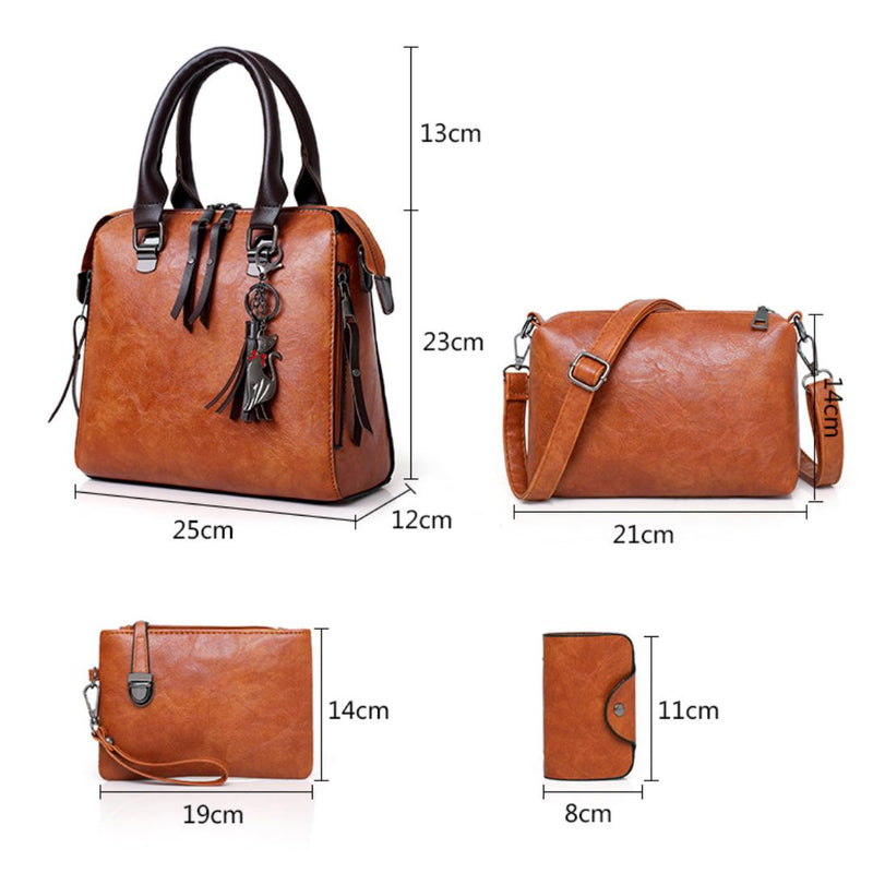 Kit de Bolsas Vera Versátil - Leve 4 de uma só vez